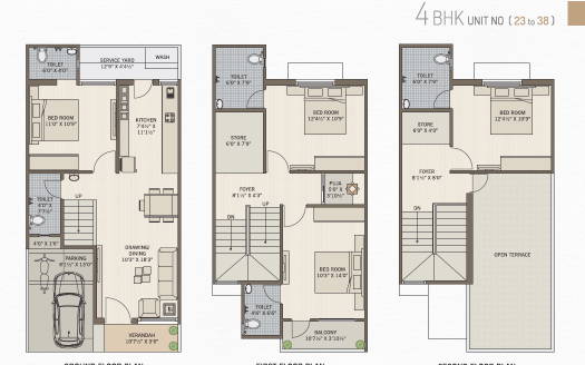 Shree Rang Residency – 4 BHK Lifestyle Bungalows