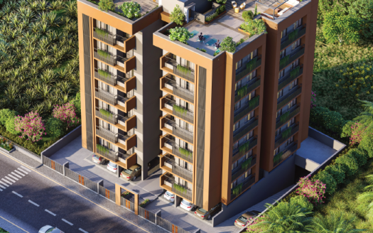 Gauravi = Luxurious 3 BHK Residency