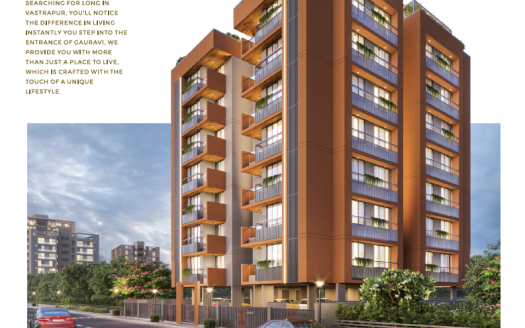 Gauravi = Luxurious 3 BHK Residency