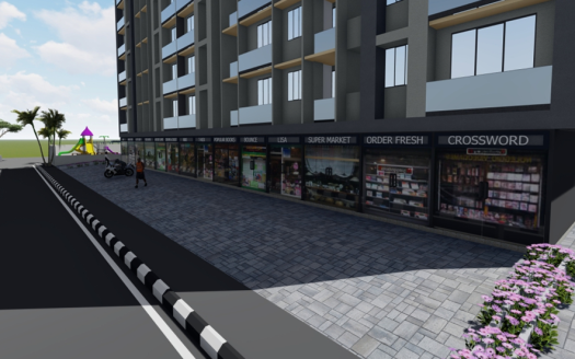 Sairam Residency B Tower – Premium 1 and 2 BHK Flats, Shops and Showrooms