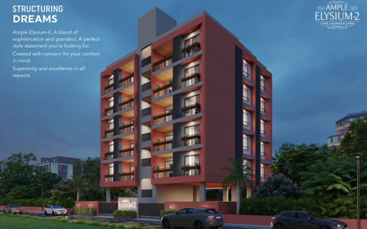 Ample Elysium II – Luxurious 3 BHK Living Flats