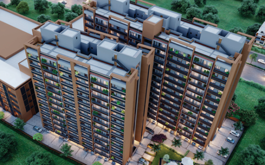Rashmi Nirvana – Peaceful 2 BHK Livnig Space