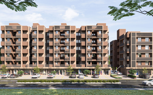 Shreenathji Flats II – Lavish 1 and 2 BHK Flats, Shops and Showrooms