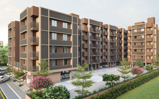 Shreenathji Flats II – Lavish 1 and 2 BHK Flats, Shops and Showrooms