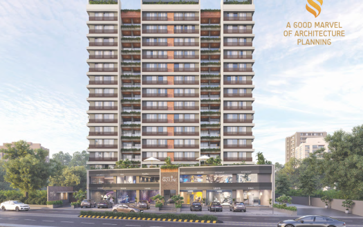 Omkara Skyline – Lavish 3 BHK Flats, Shops and Showrooms