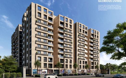 Courtyard 126 – Luxurious 3 BHK Flats, Shops and Showrooms