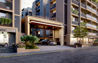 Shashwat Seven – Elite 3 and 4 BHK Flats, Shops and Showrooms