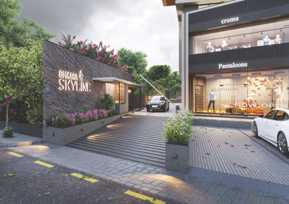 Omkara Skyline – Lavish 3 BHK Flats, Shops and Showrooms