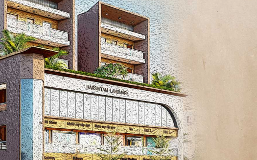 Harshitam Landmark – Luxurious 3 BHK Flats, Penthouses, Shops, Offices and Showrooms
