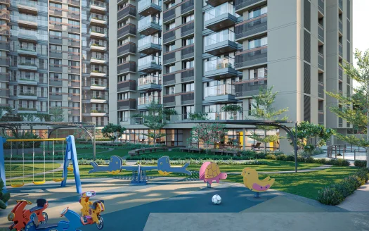 Aristo Anandam II – Premium 3 BHK Flats, Shops and Showrooms at Godrej Garden City Road