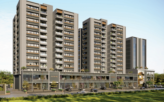 Rudram Skyline – Luxurious 3 BHK Flats, Shops, Showrooms and Offices at Ghatlodiya in Ahmedabad