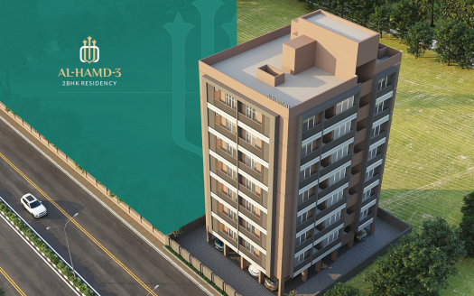 Al hamd residency iii – Lavish 2 BHK Flats in Ahmedabad
