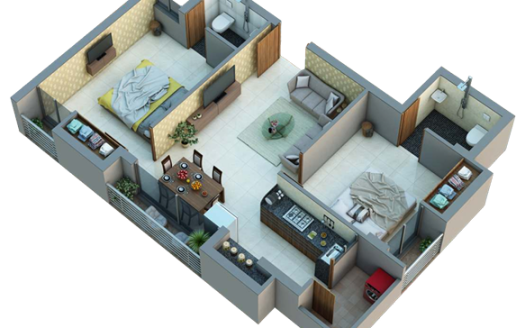 Aurum-2 – Luxurious 2 BHK Flats in Rajkot