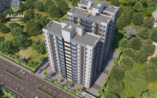 Aagam Heights – Premium 3 BHK Flats in Surat
