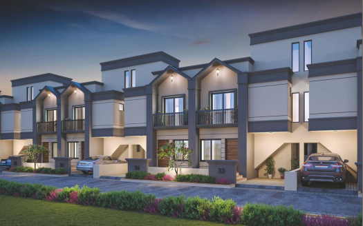 AATMIYA BLU ONYX PHASE 1 – 3 bhk villa in Vadodara