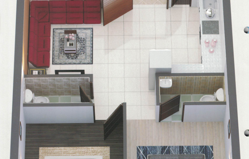 FORTUNE VILLA – 2 BHK FLATS IN RAJKOT