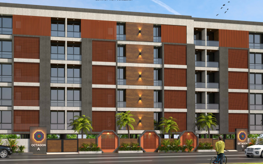 Octagon Tower – Residential Flats in Rajkot