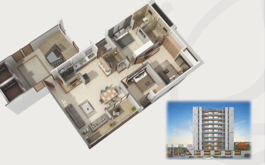 Orchid calisto – 2 and 3 BHK Luxurious Apartments in Vadodara