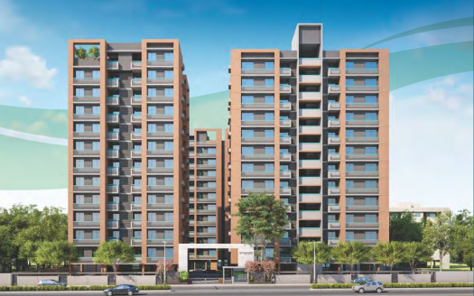 Shreenath Heights – 2, 3 and 4 BHK Flats with Penthouse in Vadodara