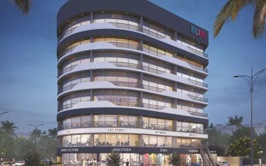 Blue corporate house – Office, Shops and Showrooms in Surat