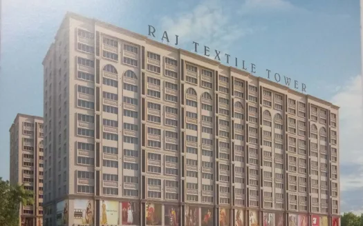 Raj Textile Tower – Shops, Showrooms and Offices in Surat