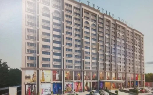 Raj Textile Tower – Shops, Showrooms and Offices in Surat