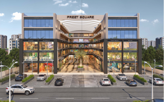 Preet Square – Shops, Showrooms and Offices in Vadodara