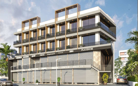 Pushti Arcade – Shops and Office in Rajkot