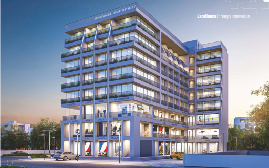 Shivanta Highstreet – Shops, Showrooms and Offices in Vadodara