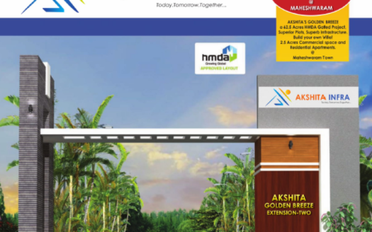 Akshita Golden Breeze Phase 2 – Residential Plots in Hyderabad