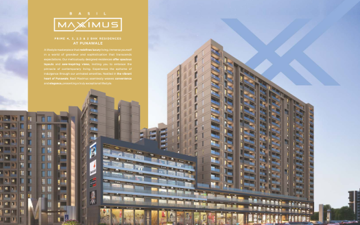 Basil Maximus – 1, 2, 3 and 4 bhk Apartments in Pune