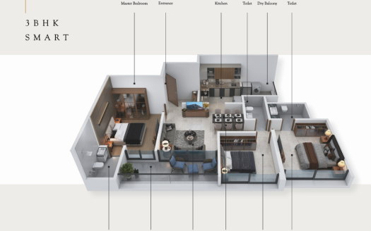 Mihir Amara Phase 1 –  2 BHK And 3 BHK Apartments in Pune