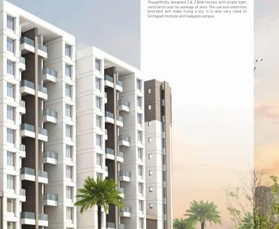 Nirman Aura Wing A – 2 BHK Apartment in Pune