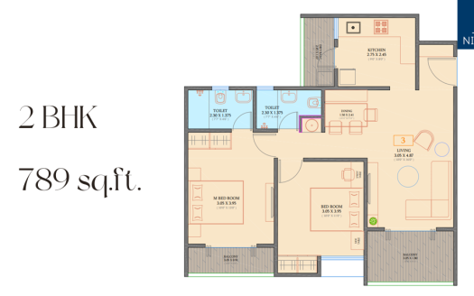 Nivasa Enchante Phase II – 2 and 2.5 BHK Apartments In Pune