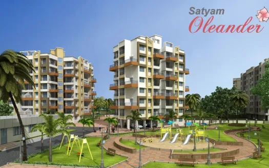 Satyam Oleander Wing A B F G H And J – 1 BHK Apartment in Thane