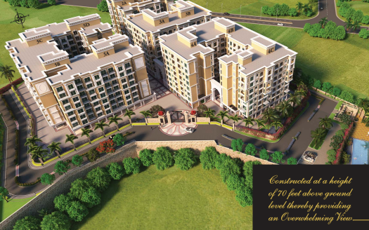 Radhey Galaxy Phase III –  1 BHK Apartment in Thane