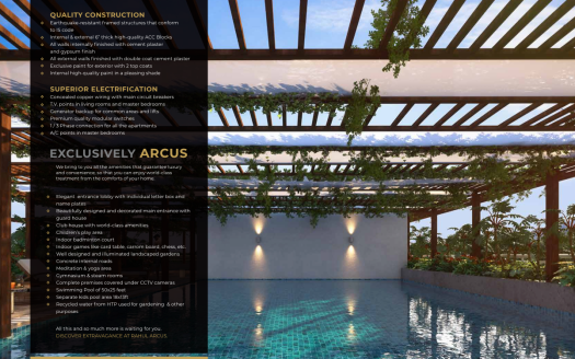 Rahul arcus phase i bldg a – 2 BHK Apartments in Pune