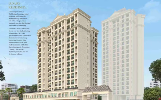 Raj Heritage 2 – 1, 2 and 3 BHK Apartments in Mumbai