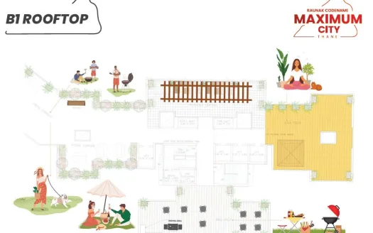 Raunak Bliss A4 – 1 BHK Apartment in Thane