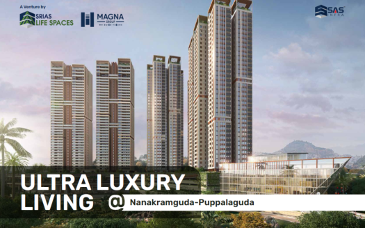 SRIAS IWA – 3, 3.5, 4 and 4.5 BHK Apartments In Hyderabad