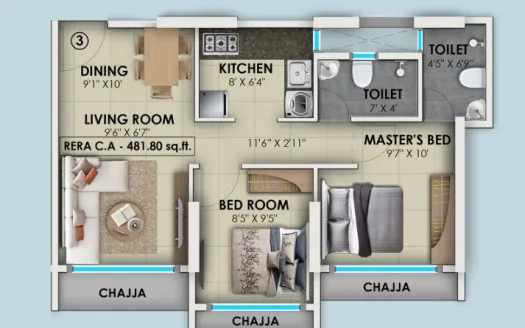Sumer Samaq Prime – 1 and 2 bhk Apartments in Mumbai