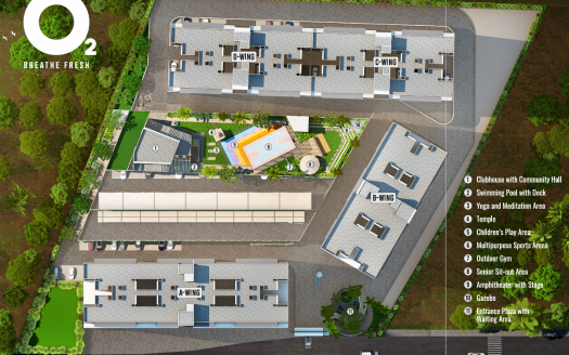 Tanish O2 – 2 BHK Apartment in Pune