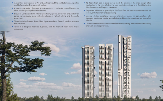 The Marquise – 4 and 5 BHK Duplex and Apartments In Hyderabad