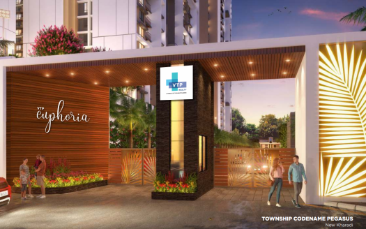 VTP Euphoria Phase 3 – 2 and 3 BHK Flats in Pune