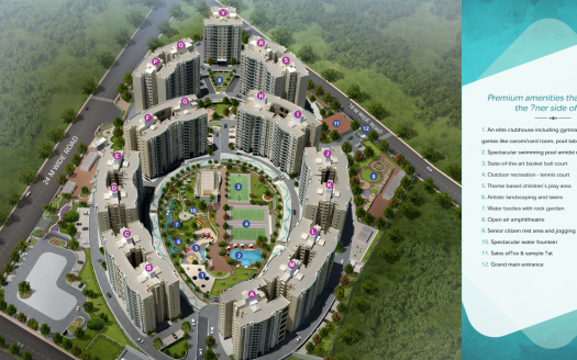 Vascon Forest County – 2, 3, 3.5 and 4.5 bhk Apartments in Pune