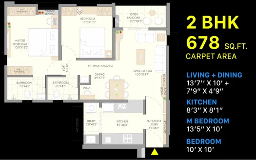 Vilas Yashone Hinjawadi Phase II – 3 BHK Apartment in Pune