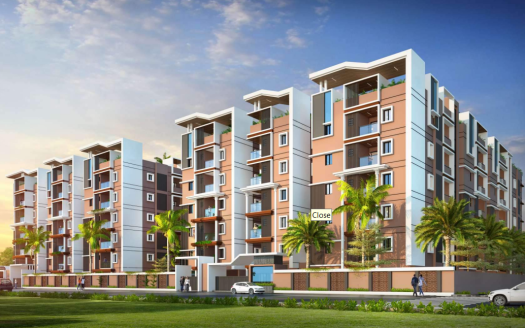 Akshita Heights 6 – 2 and 3 BHK Apartments In Hyderabad