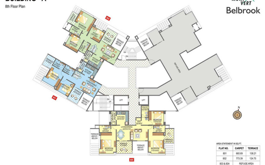 Mont Vert Belbrook – 1, 1.5, 2, 2.5 and 3 BHK Apartments in Pune
