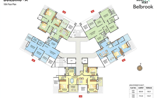 Mont Vert Belbrook – 1, 1.5, 2, 2.5 and 3 BHK Apartments in Pune