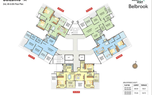 Mont Vert Belbrook – 1, 1.5, 2, 2.5 and 3 BHK Apartments in Pune